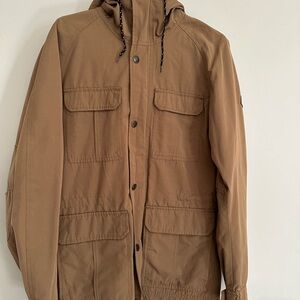 H&M Men's Brown Military Field Jacket